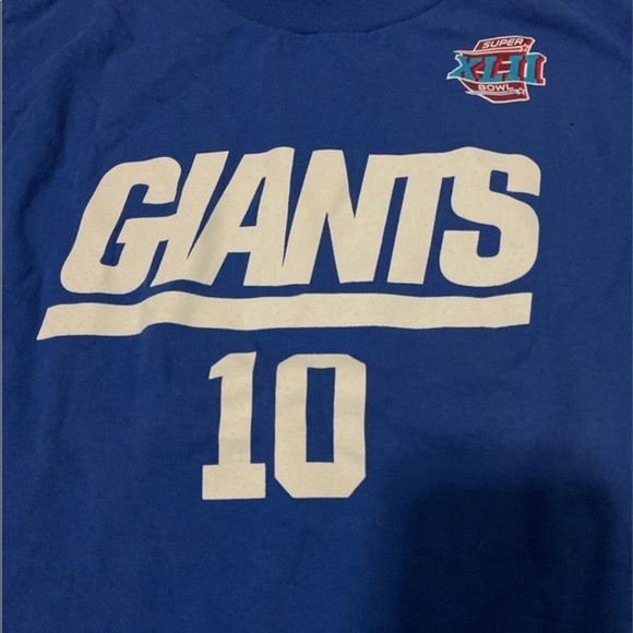 🔵 5/$25 Super Bowl Giants Kids Top - Picture 2 of 5